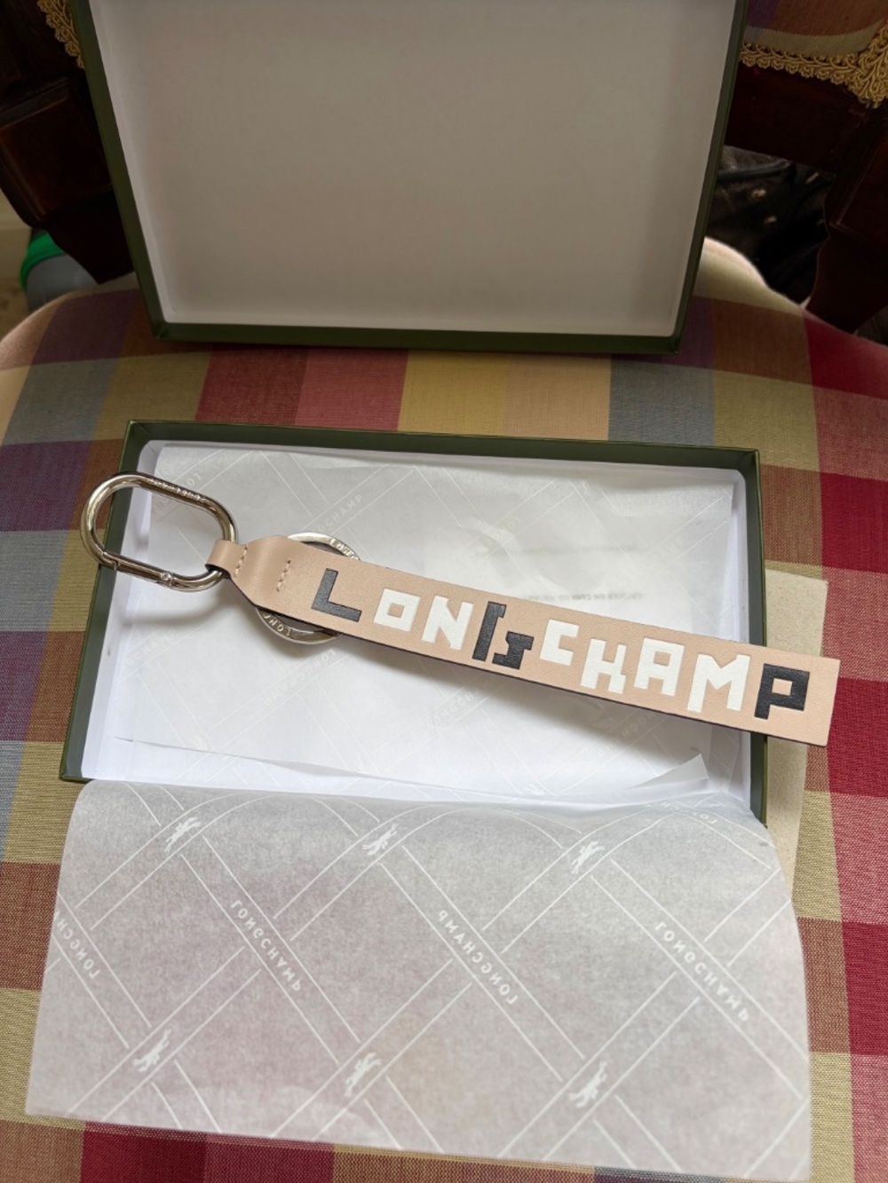 Longchamp leather key holder - Picture 2 of 7